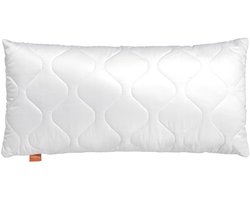 sleepling 40x90 cm kussen Komfort 100 | hoes van 100% microvezel | vulling van 100% polyester | Ökotex | Made in EU | hoofdkussen wasbaar tot 60 graden