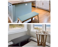 sleepling bankkussen - zitkussen 110x50 cm - geschikt voor outdoor & indoor - antislip onderzijde - Made in EU - 110 x 50 x 5 cm - turquoise