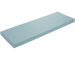 sleepling bankkussen - zitkussen 140x40 cm - geschikt voor outdoor & indoor - antislip onderzijde - Made in EU - 140 x 40 x 5 cm - turquoise