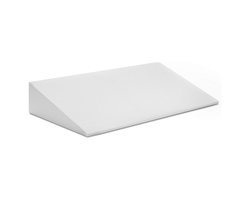 sleepling bed wigkussen - 45x100 cm comfortschuimkussen - zonder hoes - als refluxkussen, matraswig, bedverhoger of ondersteuningskussen - Made in EU - 45 x 100 x 15 cm - wit