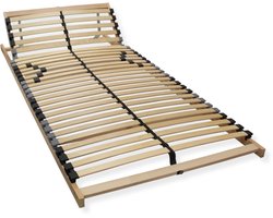 Sleepneo lattenbodem 120x200 cm - verstelbaar hoofdbord - bedbodem