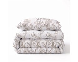 Sleeptime® 2 in 1 Dekbed zonder Overtrek Fynn - Wasbaar Dekbed - 140 x 220 cm + 1 x kussensloop 60x70 - Wit