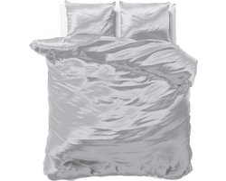 Sleeptime Beauty Skin Care Dekbedovertrek - Lits-Jumeaux - 240x200/220 + 2 kussenslopen 60x70 - Zilver