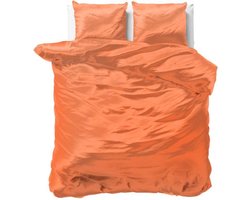 Sleeptime Beauty Skin Care - Dekbedovertrekset - Tweepersoons - 200x200/220 + 2 kussenslopen 60x70 - Pastel Oranje
