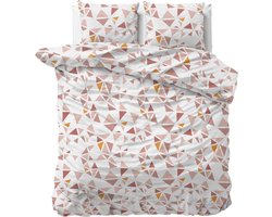 Sleeptime Bella Dekbedovertrek - 200x200/220 + 2 kussenslopen 60x70 - Wit - Tweepersoons