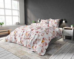 Sleeptime Bella Dekbedovertrek - 240x200/220 + 2 kussenslopen 60x70 - Wit - Lits-Jumeaux