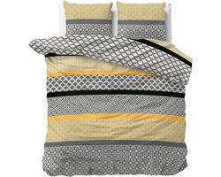 Sleeptime Chezka - Dekbedovertrekset - Lits-Jumeaux - 240x200/220 + 2 kussenslopen 60x70 - WIt