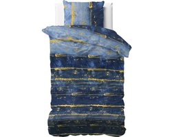 Sleeptime Scratchy - Dekbedovertrek - Eenpersoons - 140x200/220 + 1 kussensloop 60x70 - Blauw