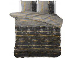 Sleeptime Scratchy - Dekbedovertrekset - Tweepersoons - 200x200/220 + 2 kussenslopen 60x70 - Antraciet