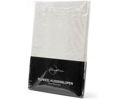 Sleeptime Velvet 2 in 1 kussenslopen Creme 60 x 70