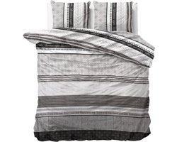 Sleeptime Your Stay - Dekbedovertrekset - Lits-Jumeaux - 240x200/220 + 2 kussenslopen 60x70 - Grijs