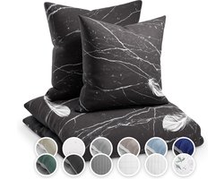 Sleepwise Soft Wonder Bettwäsche, OEKO TEX Microfleece Bettwäsche 240x220, 2x Kissen en 1x Bettbezug, Atmungsaktiv, Antistatisch, Hypoallergen, Knitterfrei, Weiche Bettwäsche 240x220 cm – geschikt voor thuisfitness en sportschoolgebruik, duurzame con