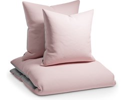 Sleepwise Soft Wonder-Edition Beddengoed - dekbedovertrek - 100% Microvezel-Fleece - Oeko-Tex® Standaard 100 - Vrij Van schadelijke stoffen - Ritssluiting - 200 X 200 Cm - 2 X Kussenslopen: 80 X 80 Cm - Roze