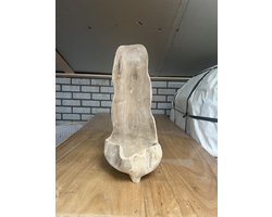 Sleutelbakje ornament van teakhout