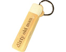 Sleutelhanger | DIRTY OLD MAN | Nieuwe woning | Sleutel hanger | Student | Verhuisd | Woonaccessoires | Woonaccessoire | Decoratie | Decoratief | Opa | Verhuizen | Familie | Vrienden | Vakantie | Fiets | Auto | Sleutelring | Label | Stoer | Vaderdag