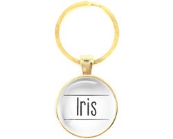 Sleutelhanger Glas - Iris