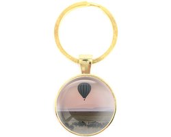 Sleutelhanger Glas - Luchtballon