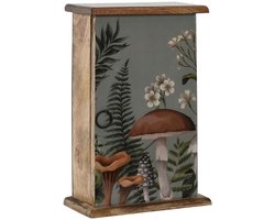 Sleutelkastje Home ESPRIT Natuurlijk 18 x 7,5 x 28 cm
