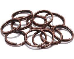 Sleutelring - 20mm - Koper - Per 10 stuks