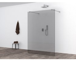 Slim glasplaat rookglas 1400x2000 8mm nano