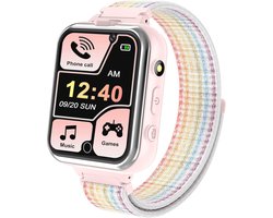 Slimme Horloge voor Kinderen - Geschikt voor Jongens en Meisjes van 4-12 Jaar - Met 14 Spellen, Muziek, SOS-functie en Alarm