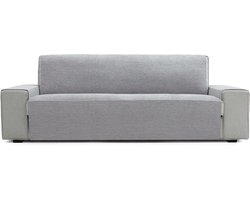 Slofhoes Bank - Meubelbeschermer - Bank Beschermen - Gemaakt van Gerecycled Materiaal - 170 cm - Lichtgrijs