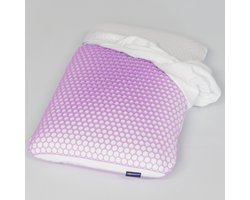 Slowwave Honeycomb TPE Pillow - Kern van 'slow rebound' memory foam voor goede ondersteuning - buitenlaag van 3D TPE voor fijne slaaptemperatuur - Inclusief TENCEL™ kussensloop