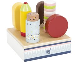 Small Foot - Houten Ijsjes Fresh met Standaard, 7dlg.