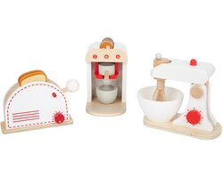 Small Foot - Houten keukenapparatenset, Set van 3
