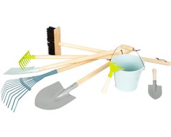 Small Foot - Houten Kinder Tuingereedschap, 8dlg.