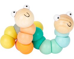 Small Foot - Houten Motoriek Rups Pastel