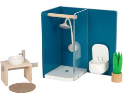 Small Foot Houten Poppenhuis Meubeltjes Badkamer