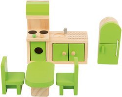Small Foot - Houten Poppenhuis Meubeltjes Keuken, 5dlg.