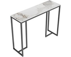 Smalle Consoletafel - Bijzettafel - Bijzettafels - Bijzettafeltjes Woonkamer - Bijzettafel Bank - Entree Tafel - Tafel - Tafeltje - Side Table - Sidetable
