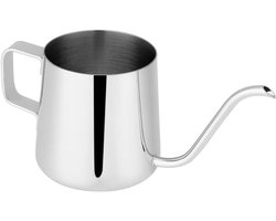 Smalle tuitkoffiepot 250 ml Roestvrij staal Thee- en Melkkoker Waterkoker Filter Koffiekan