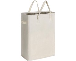 Smalle wasmand, kleine opvouwbare smalle waszak met handvat.