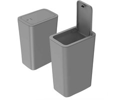 Smalste Pedaalemmer 9 Liter met Deksel - Geurdicht & Modern voor Badkamer, Keuken en Toilet