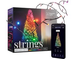 Smart LED Verlichtingssnoer 400 RGB LED's 32 Meter IP44 Waterdicht Binnen en Buiten Gebruik App Bediening Alexa Google Home Compatibel Kerstverlichting Sfeerverlichting