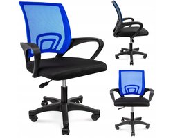 SMART stoel zwart/blauw