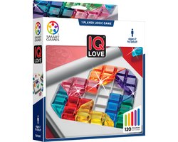 SmartGames - IQ Love - 120 opdrachten - puzzelspel - romantisch geschenk - Valentijn