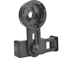 Smartphonehouder - Mobiele Telefoon Adapter Bevestiging - Smartphone Fotografie Accessoire - Telefoon Camera Lens Set - Clip-On Design - voor spotterkijker/verrekijker/telescoop met Ø 2,5 - 4,5cm