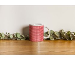 Smartphonica Mok met XOXO opdruk rood - Geschikt als Valentijnsdag cadeau - liefde