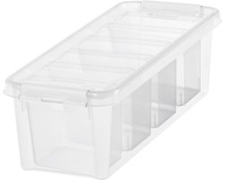SmartStore - Classic 04 Opbergbox 3,5 liter met Vakverdeler - Polypropyleen - Transparant