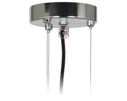 Smartwares 6000.518 Ophangset voor hanglamp – Chroom – Ceiling Dream serie