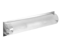 Smartwares Badkamerlamp - Geborsteld staal - IP20 - E14 - 10.056.14