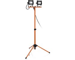 Smartwares FCL-80116 - Bouwlamp 1500 LM - 10 W - IP65 - Verstelbaar statief