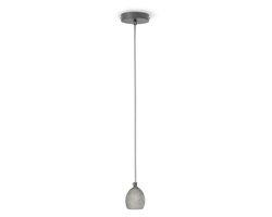 Smartwares IDE-60011 Hanglamp – Beton - Rond – Ø 6 cm – Max. 152 cm