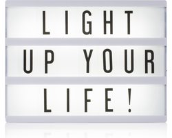 Smartwares IOL-002-BW Lightbox – A5 – LED - Incl. 85 karakters