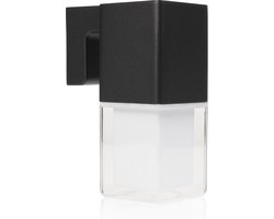 Smartwares OOL-50016 - Wandlamp Buitenlamp - 12 W - 800 Lumen - 200 x 140 x 85 mm - Zwart