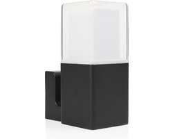 Smartwares Zwarte Outdoor Wandlamp - Duurzame led - aluminium behuizing - OOL-50015